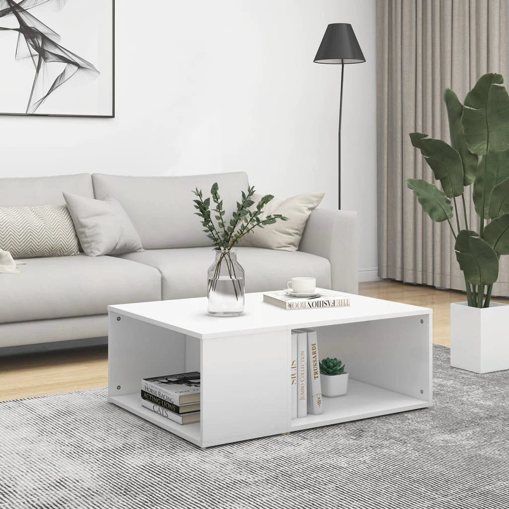 VidaXL Coffee Table 90x67x33 cm Two Shelves by vidaXL