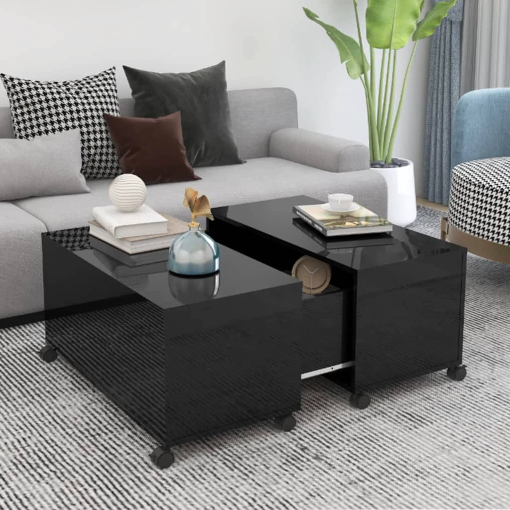 vidaXL vidaXL Coffee Table 75x75x38 cm Engineered Wood - Coffee Table