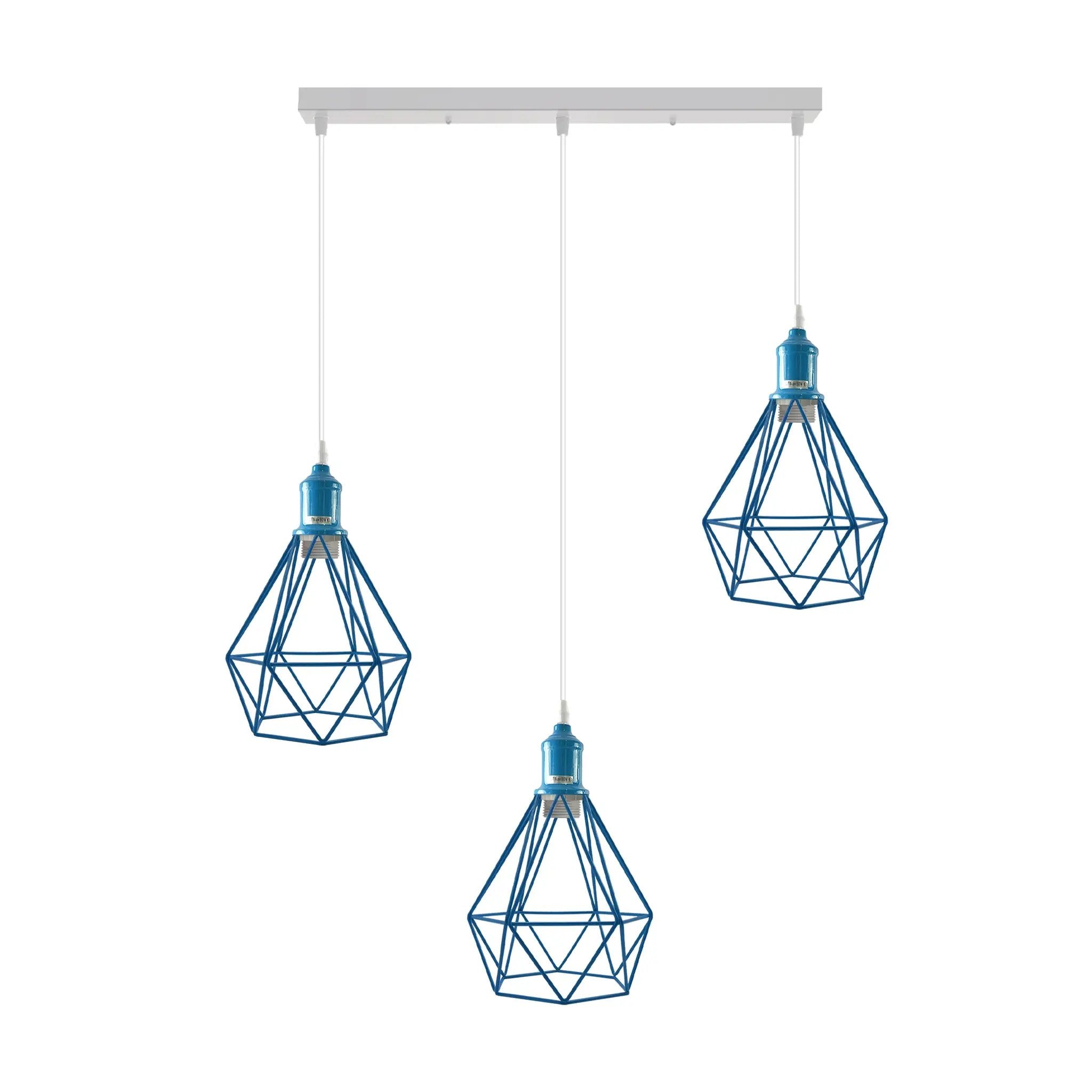 Un-branded Pendant Industrial Ceiling Light Fitting, Metal Open Style Vintage Lamp Shade - Pendant Lights