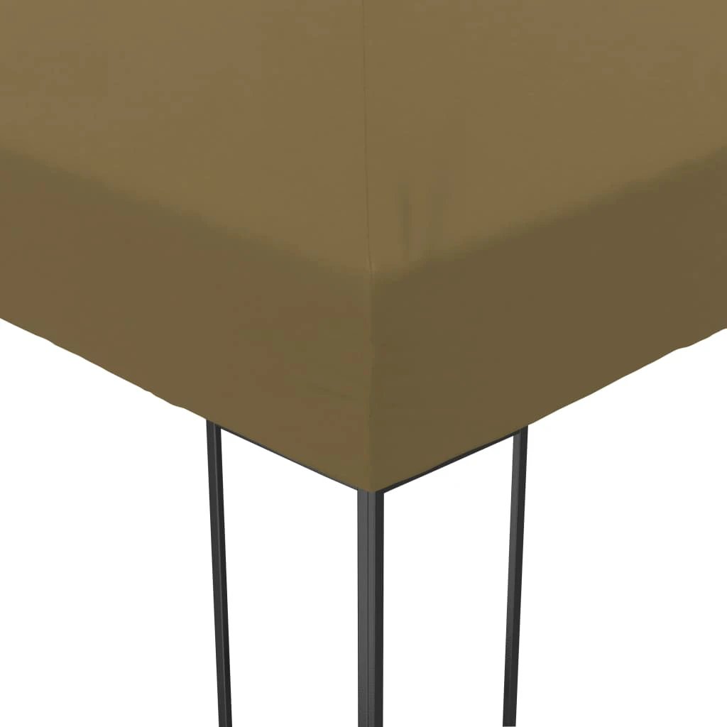 vidaXL Garden Gazebo Powder-Coated Steel 4x3x2.7 m White by vidaXL
