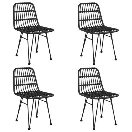 vidaXL vidaXL 3 Piece Garden Dining Set with Weather Resistant PE Rattan for Outdoor Dining Enthusiasts - Garden Set