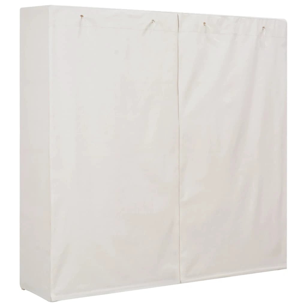 vidaXL vidaXL Wardrobe White 173x40x170 cm Fabric - Uncategorized Wardrobe