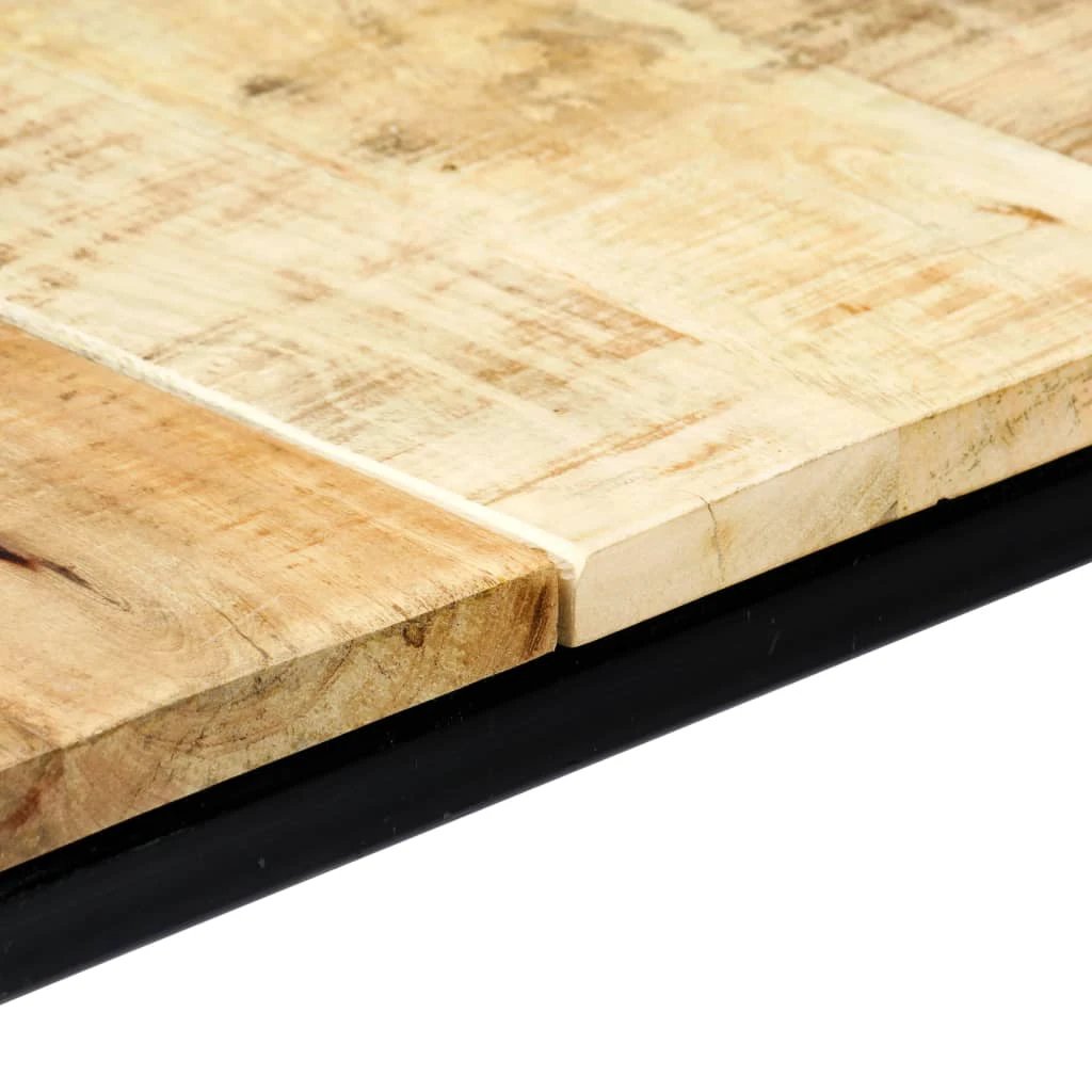vidaXL Dining Table 180x90x75 cm Solid Rough Mango Wood by vidaXL
