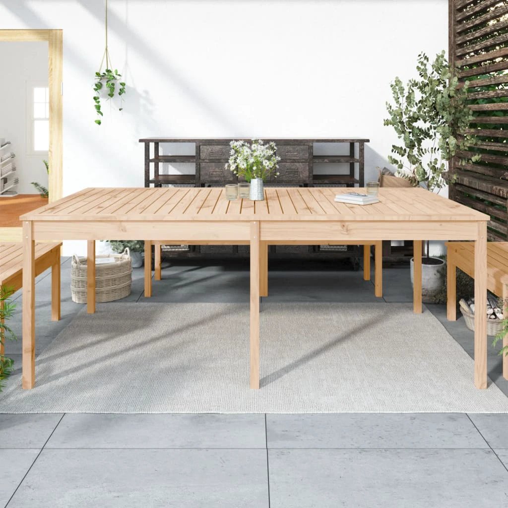 vidaXL Garden Table 82.5x82.5x76 cm Solid Wood Pine by vidaXL