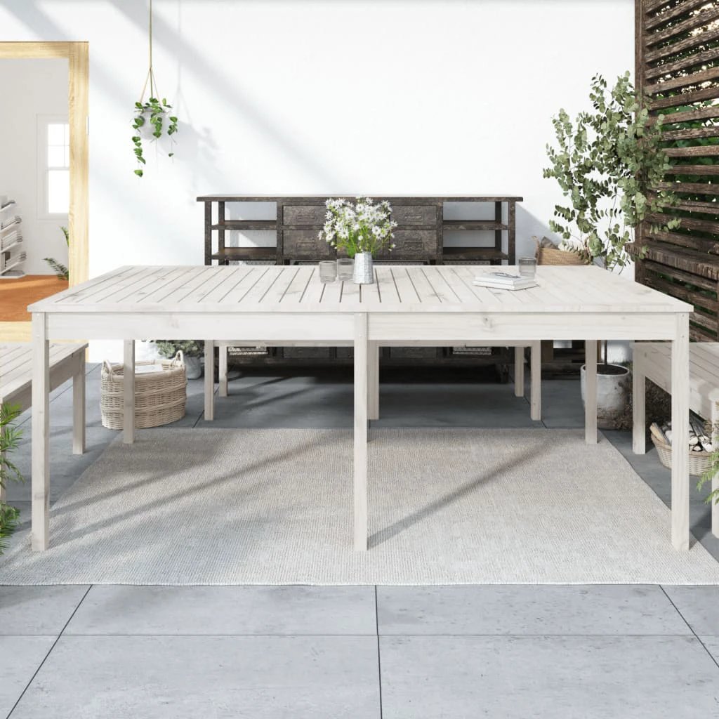 vidaXL vidaXL Garden Table 82.5x82.5x76 cm Solid Wood Pine - Garden Table