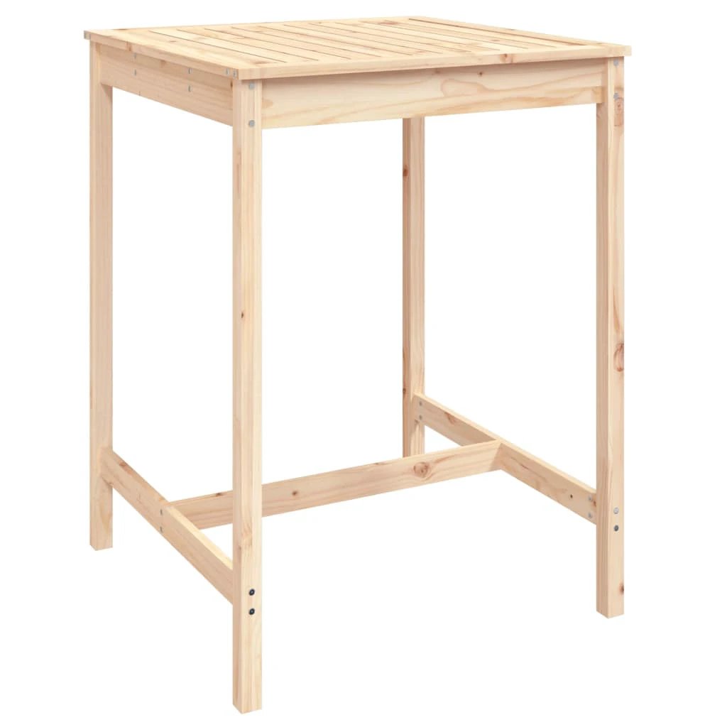 vidaXL Garden Table 82.5x82.5x110 cm Solid Wood Pine by vidaXL