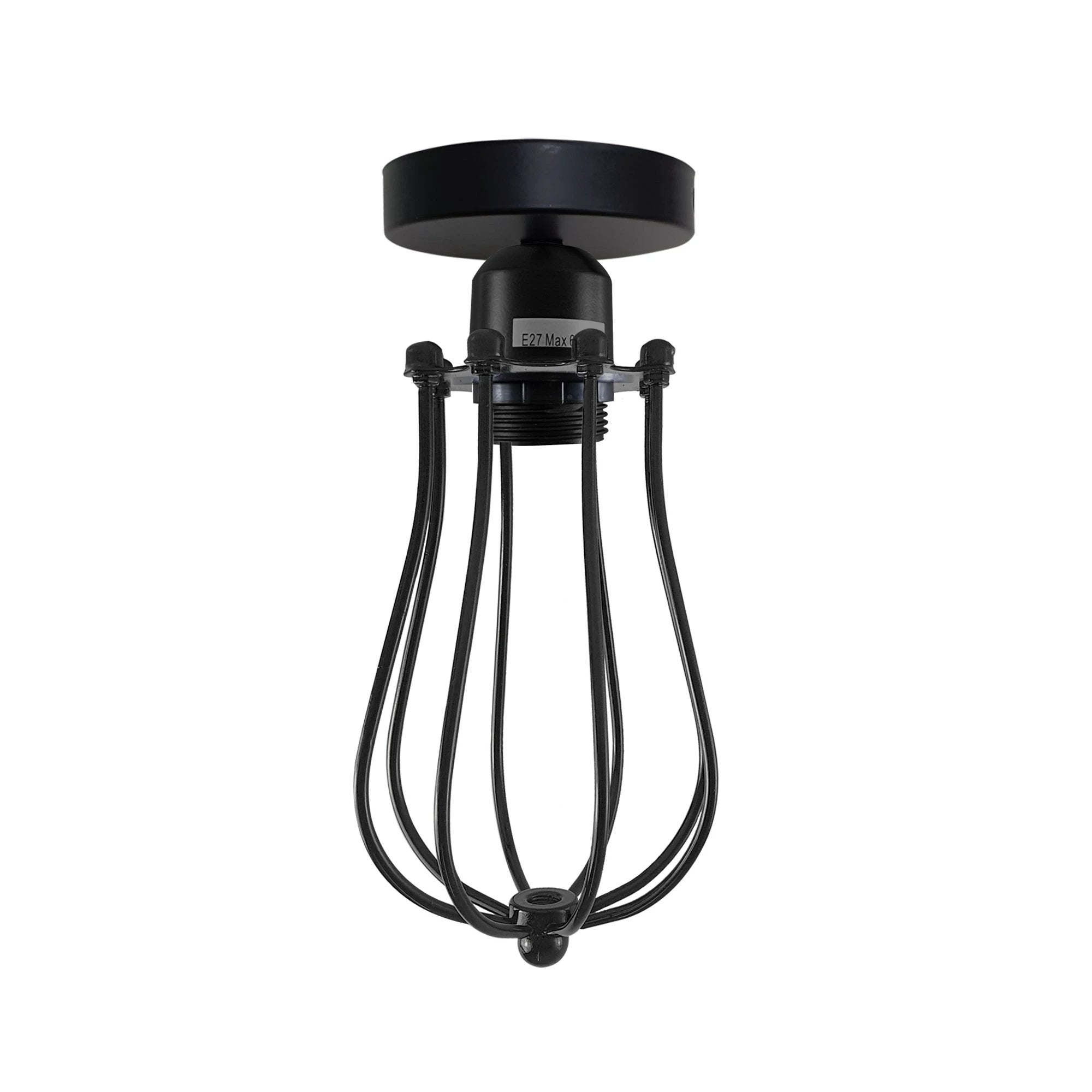 Un-branded Vintage Ceiling Light Geometric Balloon Cage - Ceiling Lights