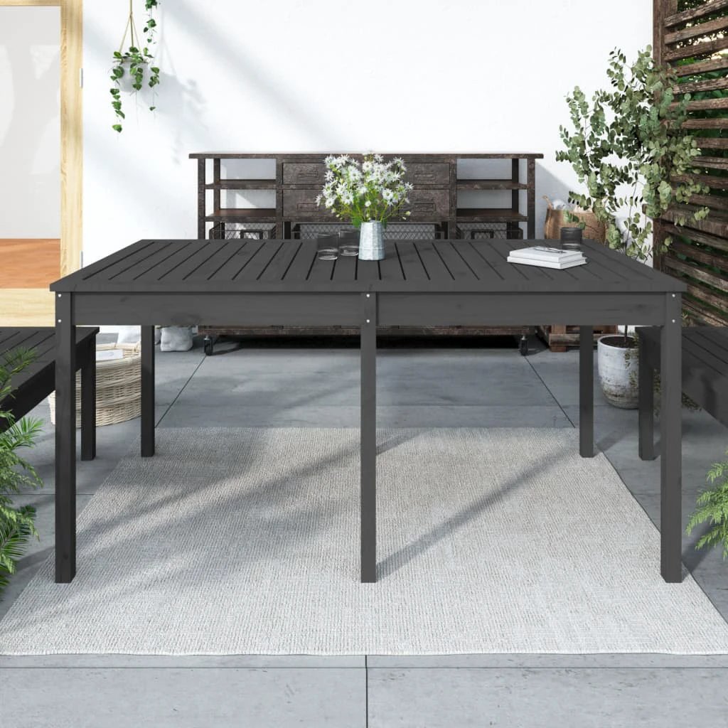 vidaXL vidaXL Garden Table 82.5x82.5x76 cm Solid Wood Pine - Garden Table