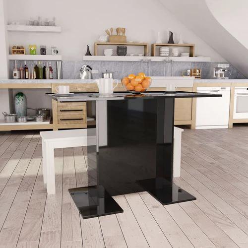 vidaXL vidaXL Dining Table 110x60x75 cm Engineered Wood Modern Design for Stylish Dining Spaces - Uncategorized Dining Table