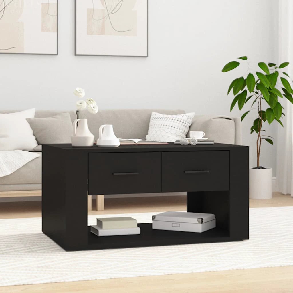 VidaXL Coffee Table 80x50x40 Engineered Wood by vidaXL