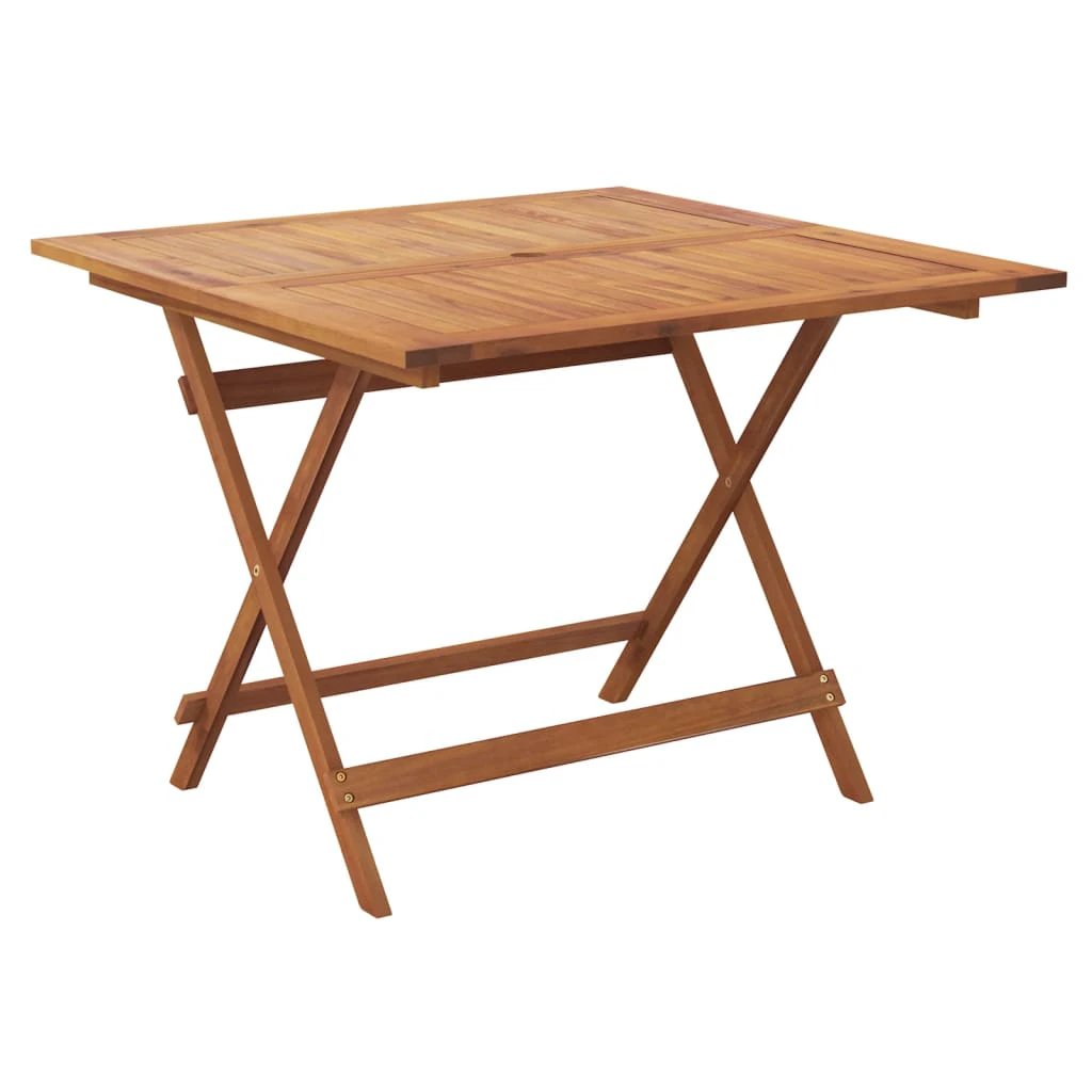 vidaXL vidaXL Folding Garden Table 60x75 cm Solid Acacia Wood - Garden Table