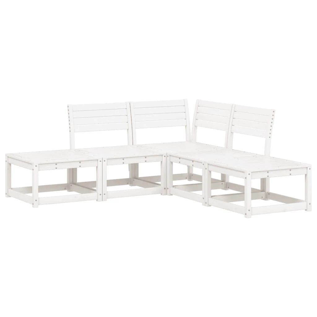 vidaXL 5 Piece Garden Sofa Set Solid Wood Pine by vidaXL
