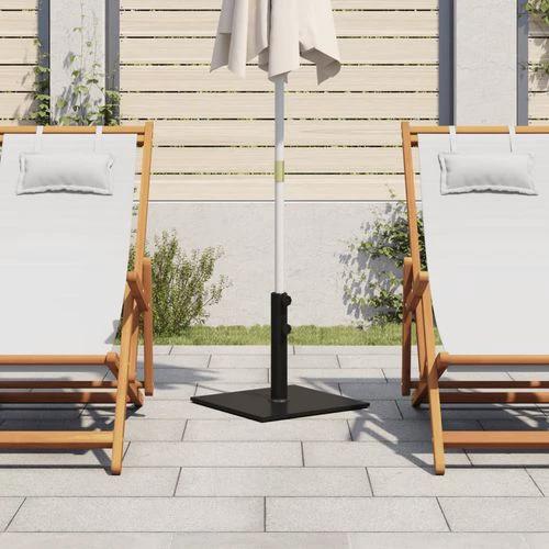 vidaXL Parasol Base 17 kg Square with Adjustable Holders for Outdoor Umbrellas by vidaXL