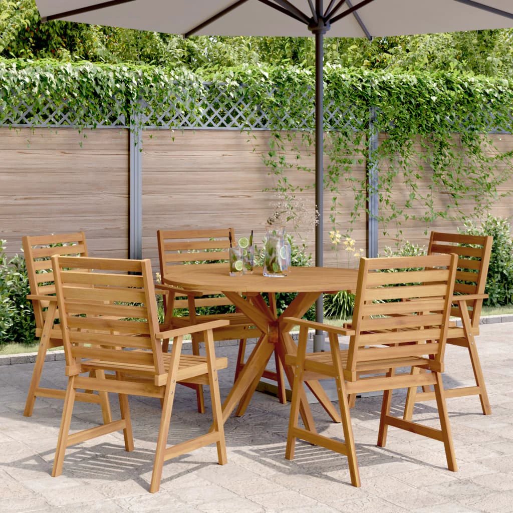 vidaXL vidaXL 3 Piece Garden Dining Set Solid Wood Acacia - Garden Set