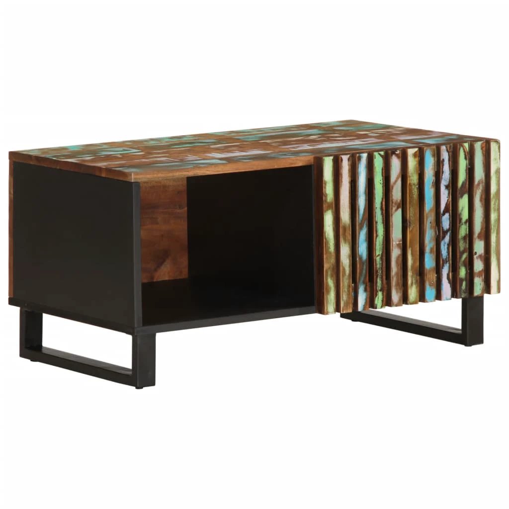 VidaXL Coffee Table 80x51x40 Cm Solid Mango Wood LivingRoom by vidaXL