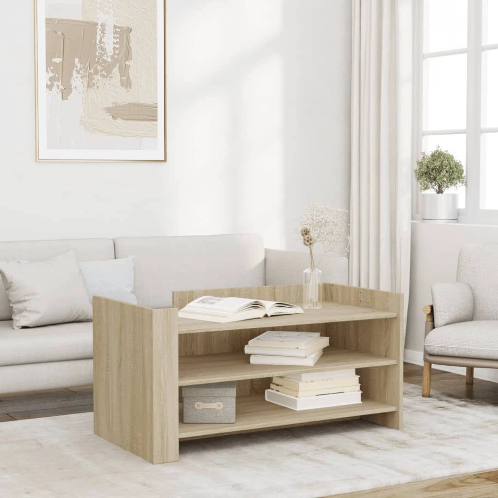 VidaXL Coffee Table 80x50x50 Cm Engineered Wood Home Decor by vidaXL