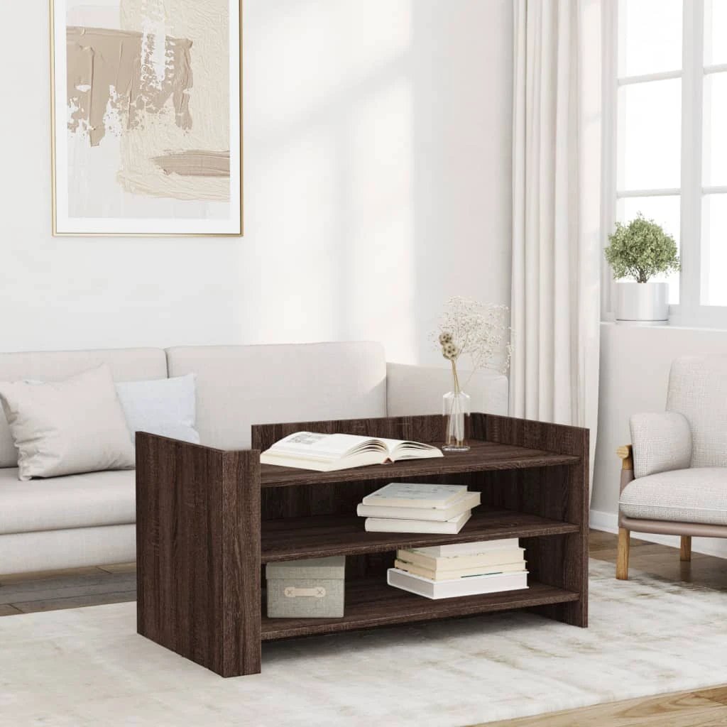 VidaXL Coffee Table 80x50x50 Cm Engineered Wood Home Decor by vidaXL