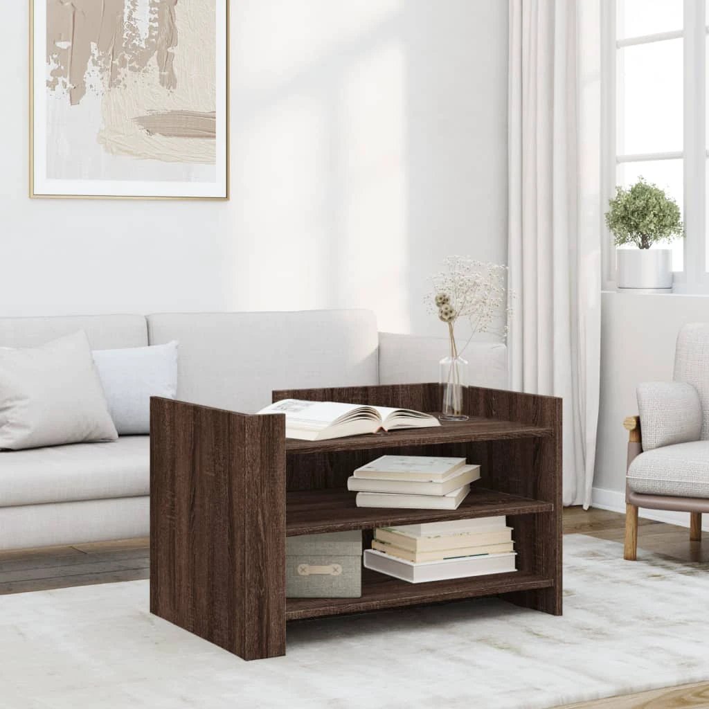 vidaXL VidaXL Coffee Table 80x50x50 Cm Engineered Wood Home Decor - Coffee Table
