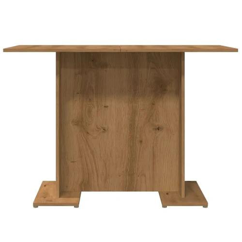 vidaXL vidaXL Dining Table 110x60x75 cm Engineered Wood Modern Design for Stylish Dining Spaces - Uncategorized Dining Table