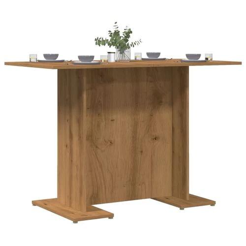 vidaXL vidaXL Dining Table 110x60x75 cm Engineered Wood Modern Design for Stylish Dining Spaces - Uncategorized Dining Table