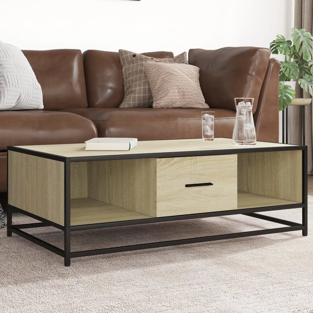 VidaXL Coffee Table 100x57x35 cm Industrial Living Room by vidaXL