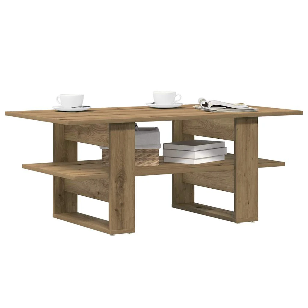 VidaXL Coffee Table 102x55x42cm Engineered Wood Living Room by vidaXL