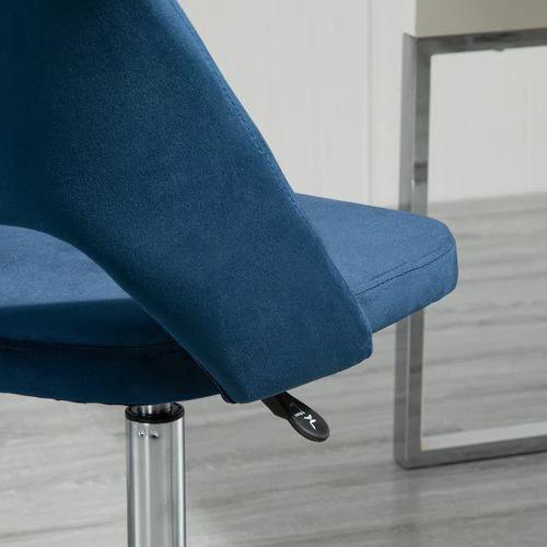Vinsetto Mid-Back Swivel Office Chair with Adjustable Height and Armless Design for Home Office and Study Use by Vinsetto