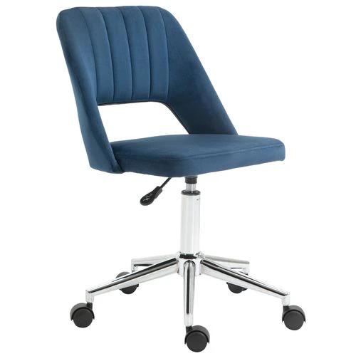 Vinsetto Vinsetto Mid-Back Swivel Office Chair with Adjustable Height and Armless Design for Home Office and Study Use - Office Chair