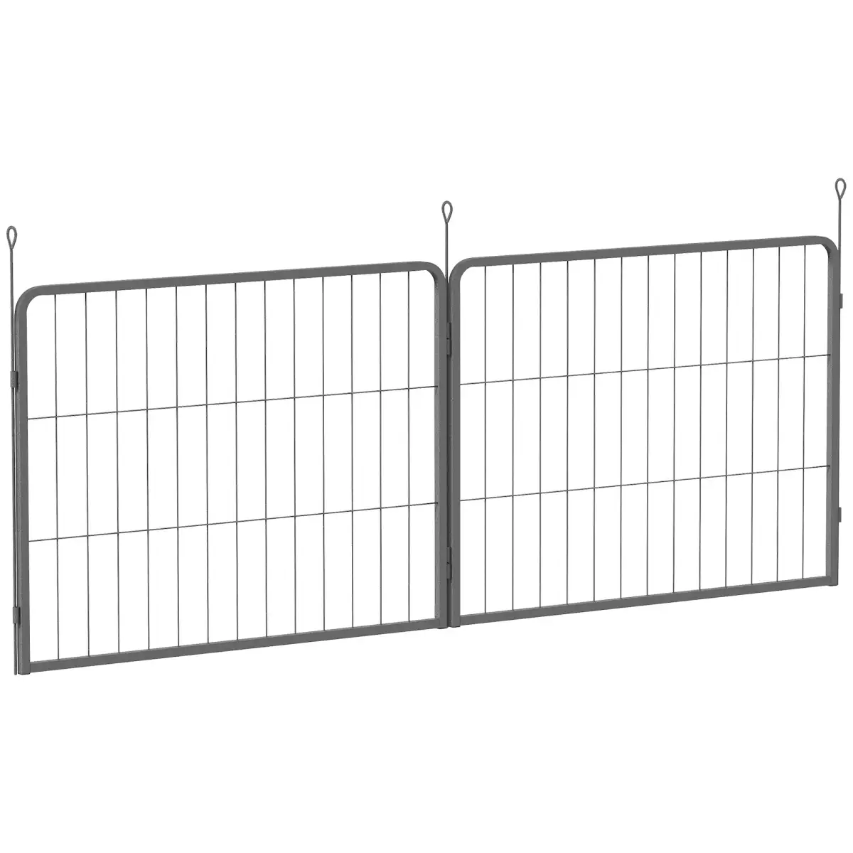 PawHut Durable Portable Pet Enclosure - Versatile Indoor/Outdoor Use - Pet Playpen