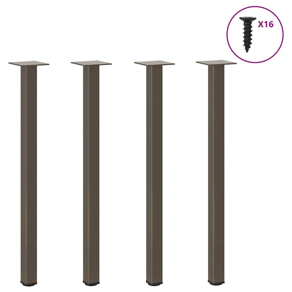 vidaXL VidaXL Table Leg Set 30-32 cm Powder-Coated DIY - Coffee Table