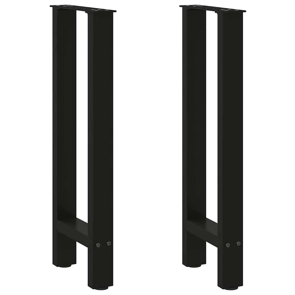 VidaXL Coffee Table Legs 70x31 cm Powder Coated Steel for DIY Furniture Projects by vidaXL