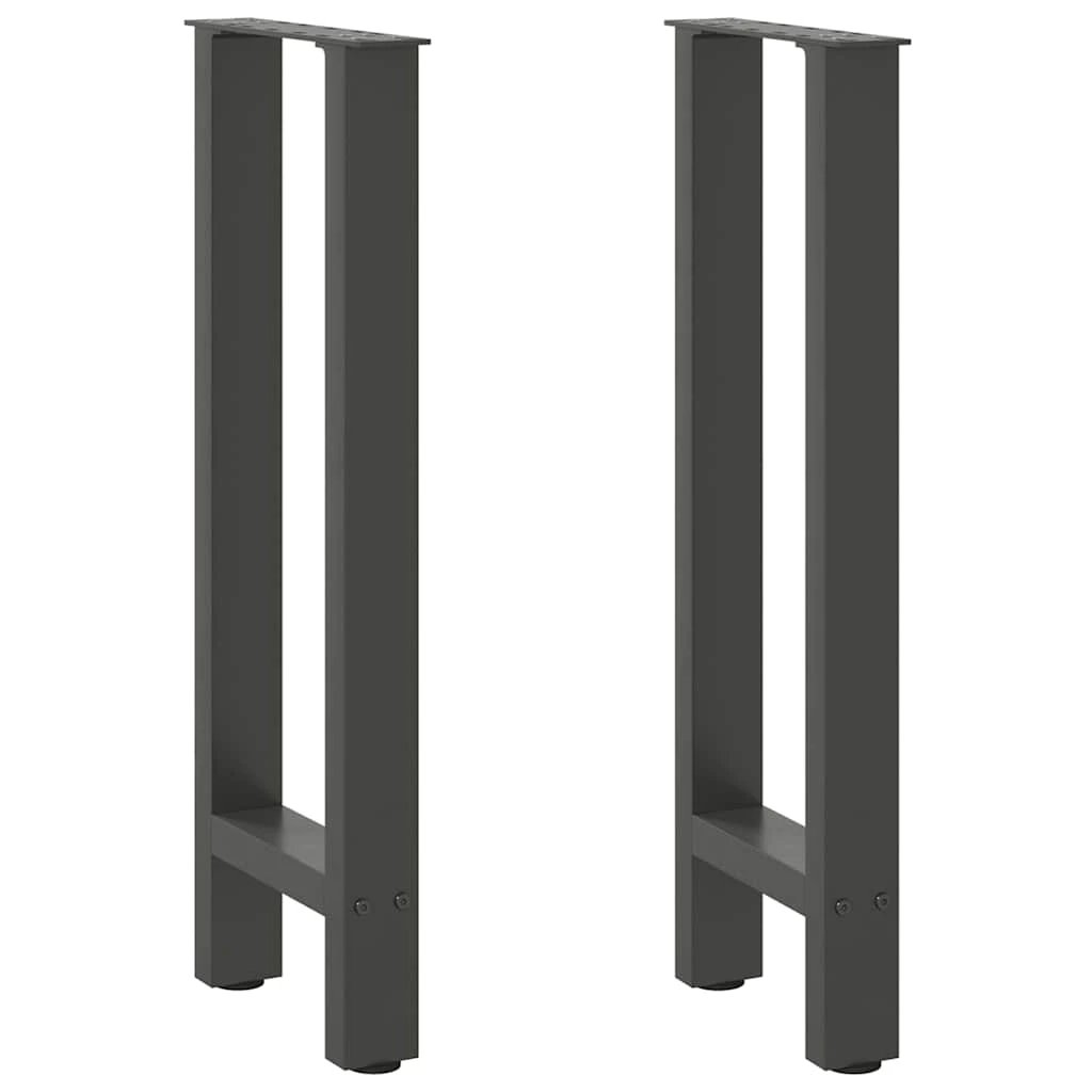 vidaXL VidaXL Coffee Table Legs 70x31 cm Powder Coated Steel for DIY Furniture Projects - Coffee Table
