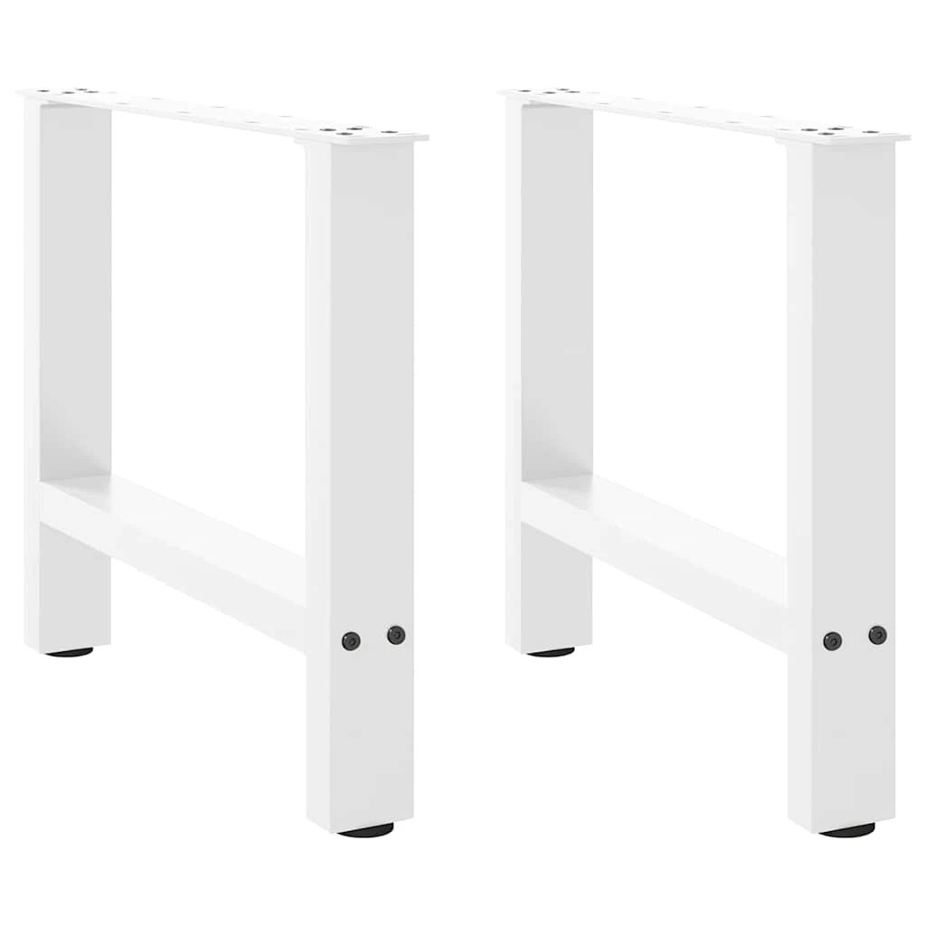 VidaXL Coffee Table Legs 70x31 cm Powder Coated Steel for DIY Furniture Projects by vidaXL