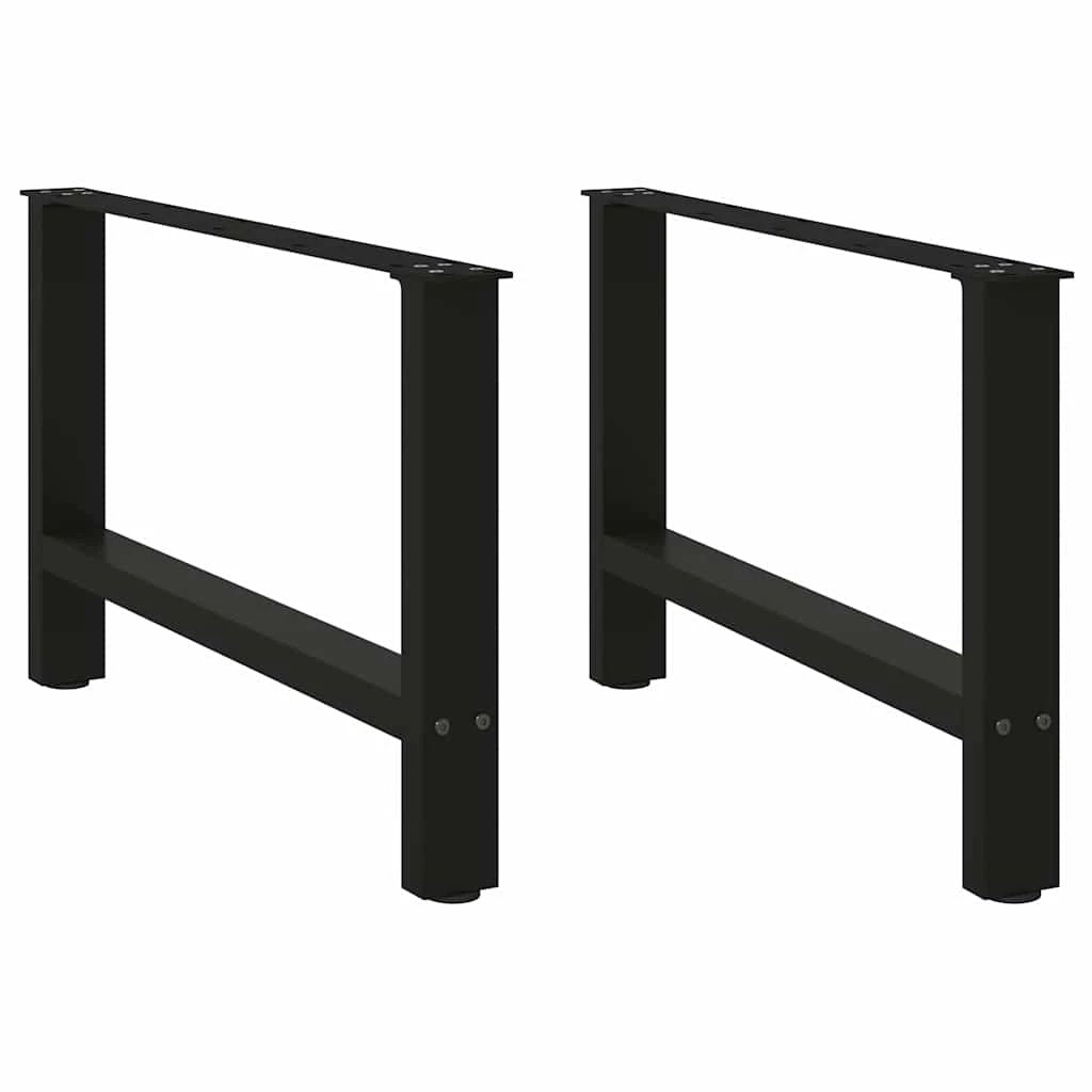 vidaXL VidaXL Coffee Table Legs 70x31 cm Powder Coated Steel for DIY Furniture Projects - Coffee Table