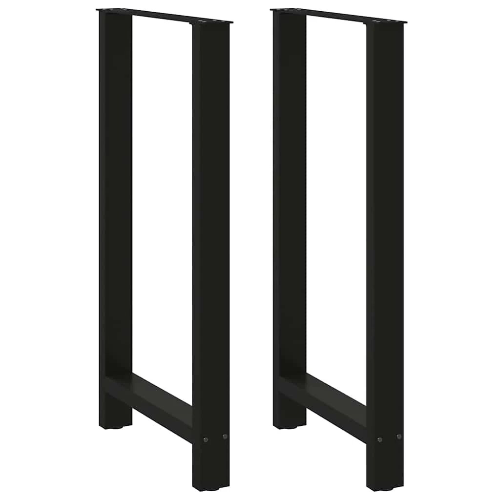 vidaXL VidaXL Coffee Table Legs 70x31 cm Powder Coated Steel for DIY Furniture Projects - Coffee Table