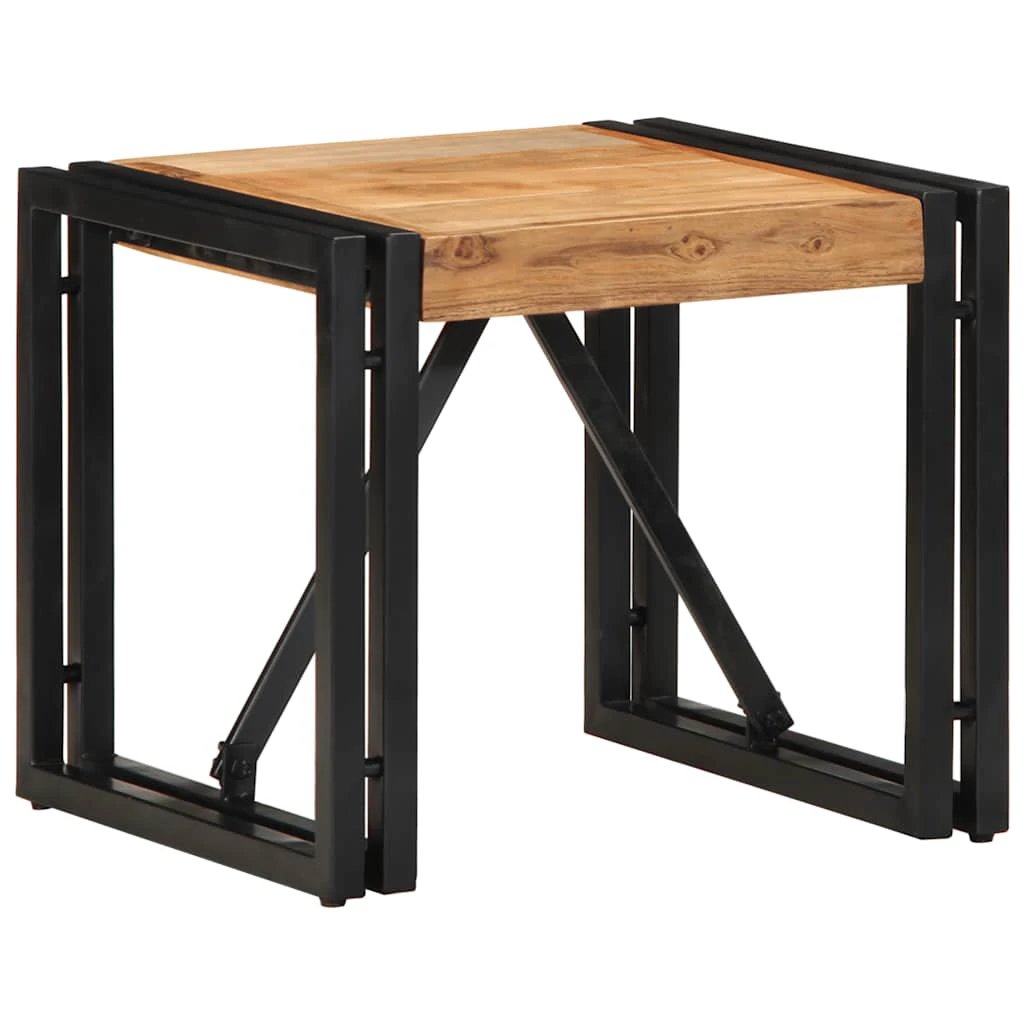 vidaXL VidaXL Coffee Table 100x100x35 cm Solid Mango Wood Family - Coffee Table