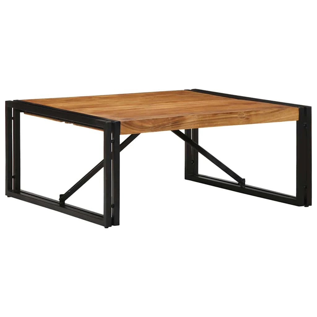 vidaXL VidaXL Coffee Table 100x100x35 cm Solid Mango Wood Family - Coffee Table