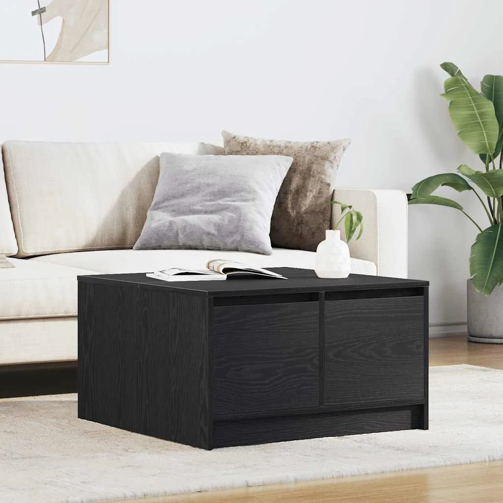 VidaXL Coffee Table 100x100x40 cm with Drawers Living Room by vidaXL