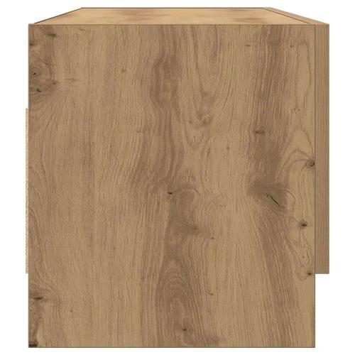 vidaXL vidaXL Wardrobe Brown Oak 100x32.5x35 cm Engineered Wood - Wardrobe