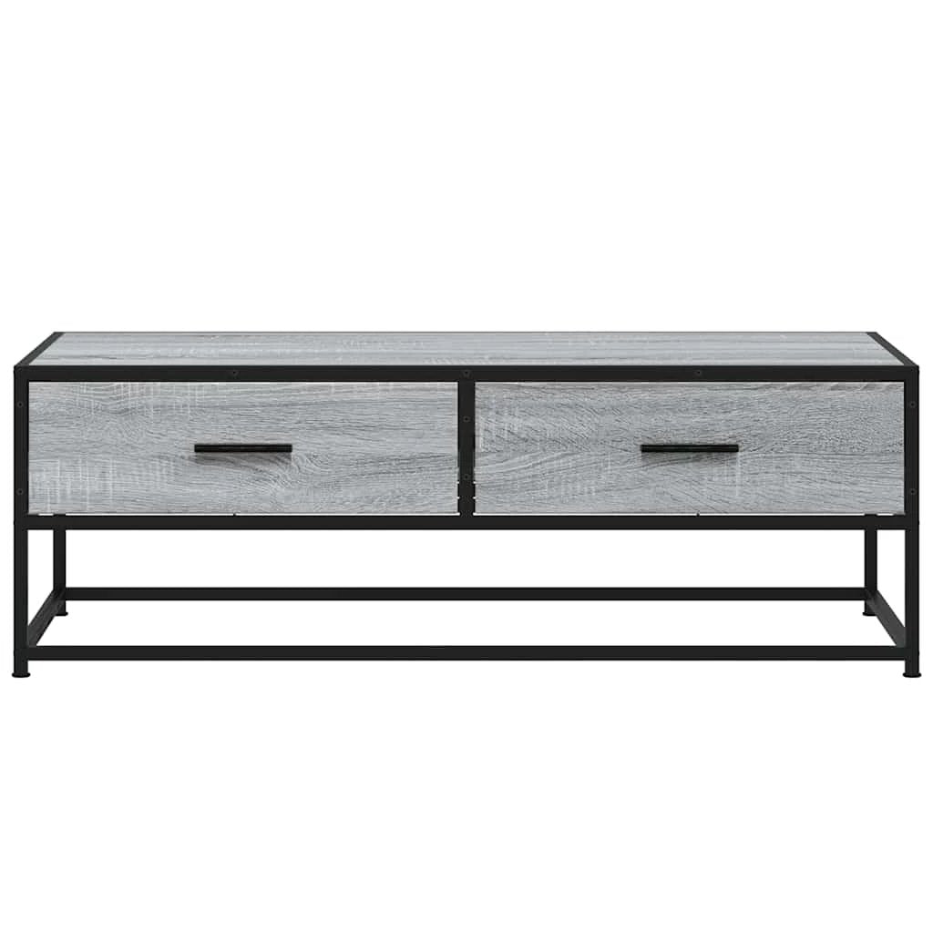 VidaXL Coffee Table 100x50x35 Cm Engineered Wood And Metal by vidaXL