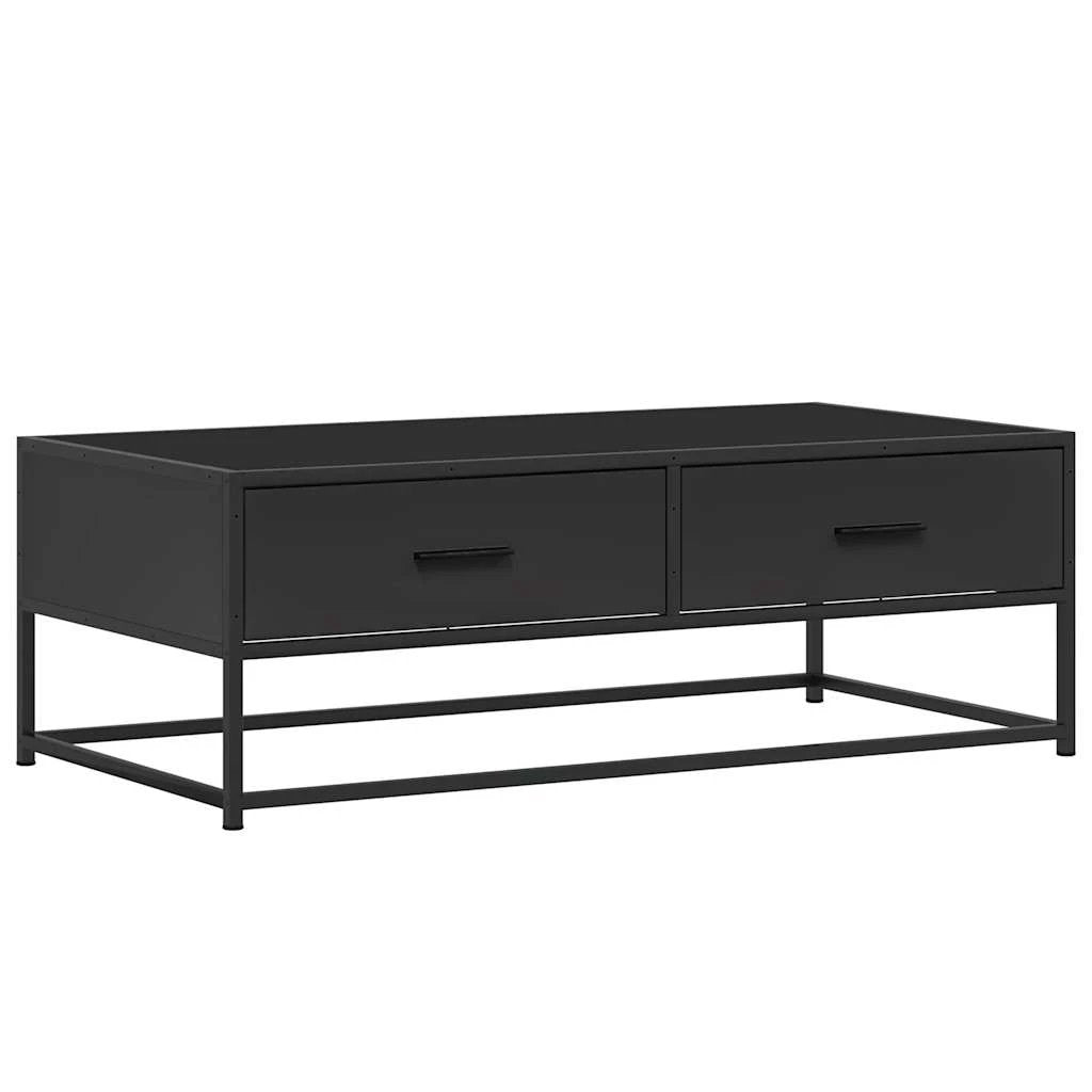VidaXL Coffee Table 100x50x35 Cm Engineered Wood And Metal by vidaXL