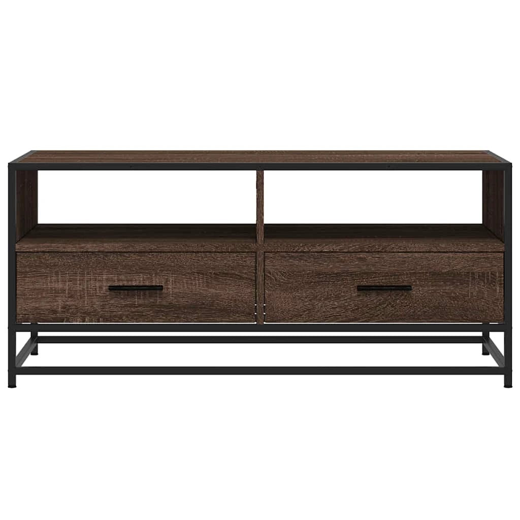 VidaXL Coffee Table 100x50x45 CM Wood And Metal Home by vidaXL