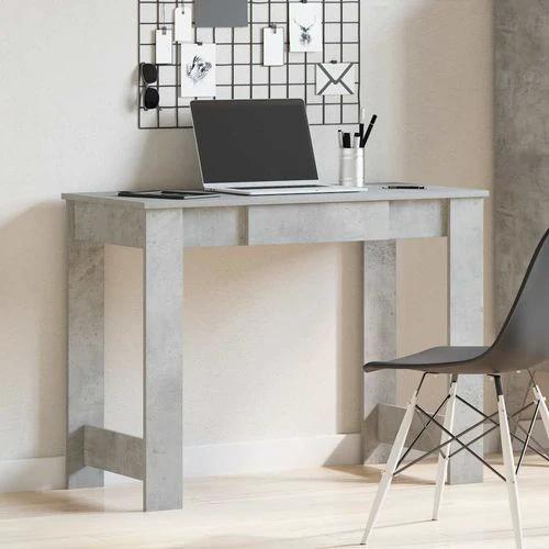 vidaXL Desk White 100x45x75 cm Engineered Wood by vidaXL
