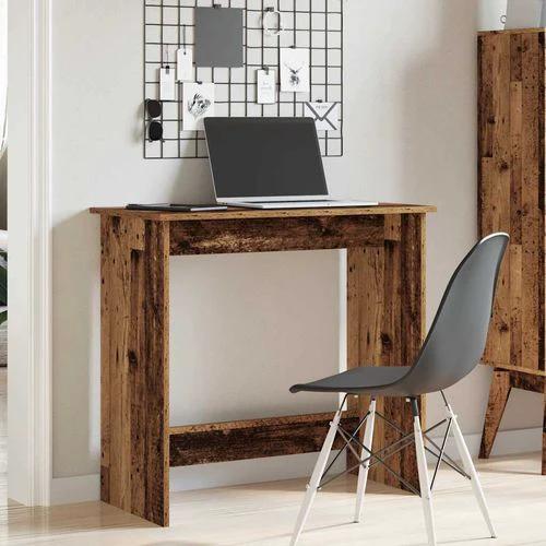 vidaXL Desk 80x40x75 cm Engineered Wood Moisture-Resistant Design for Home Office Use by vidaXL