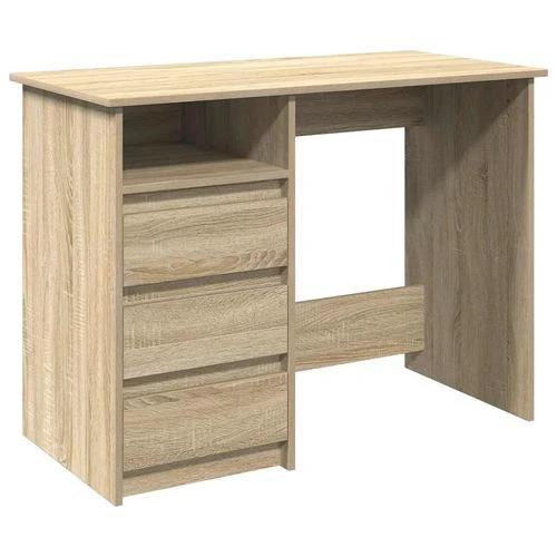 vidaXL Desk 102x50x75 cm Engineered Wood with Smooth Surface for Home Office Use by vidaXL