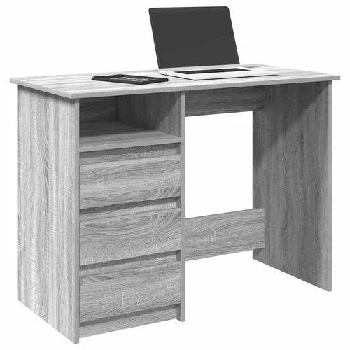 vidaXL Desk 102x50x75 cm Engineered Wood with Smooth Surface for Home Office Use by vidaXL