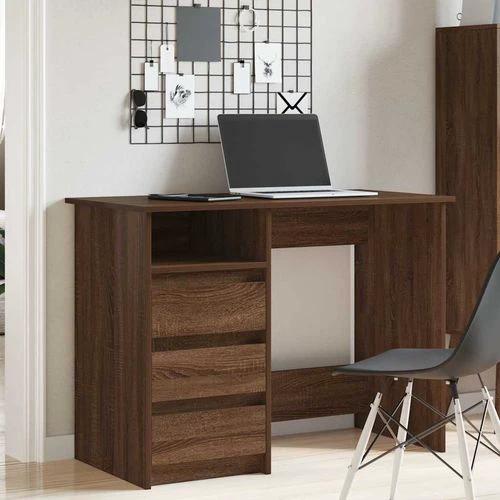 vidaXL Desk 102x50x75 cm Engineered Wood with Smooth Surface for Home Office Use by vidaXL
