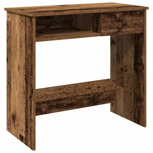 vidaXL Desk White 80x40x75 cm Engineered Wood by vidaXL