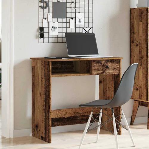 vidaXL Desk White 80x40x75 cm Engineered Wood by vidaXL