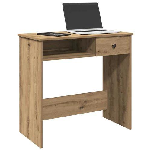 vidaXL Desk White 80x40x75 cm Engineered Wood by vidaXL